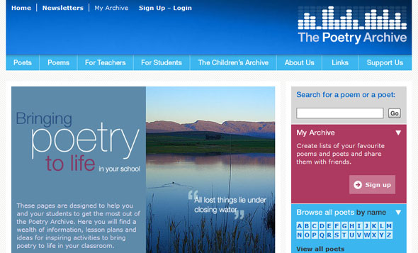 The Poetry Archive