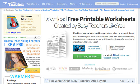 BusyTeacher.org