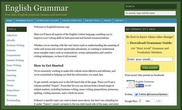 English Grammar