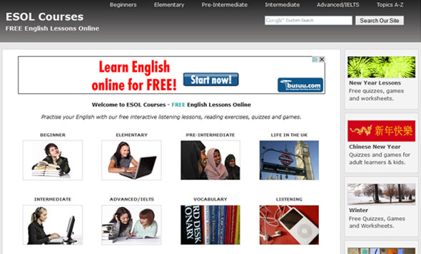 Free ESOL Courses