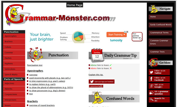 Grammar Monster