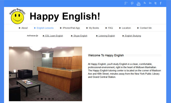 My happy English