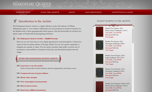 The Shakespeare Quartos