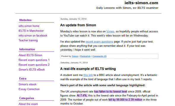 IELTS Simon