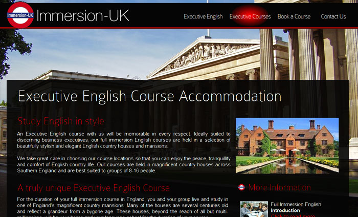 UK Executive English - Immersion UK