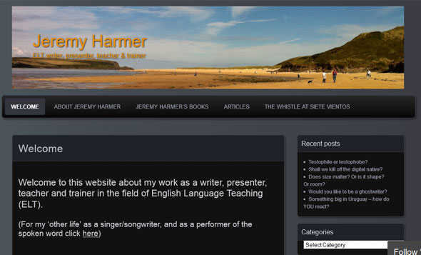 Jeremy Harmer's Blog - a Teaching Blog